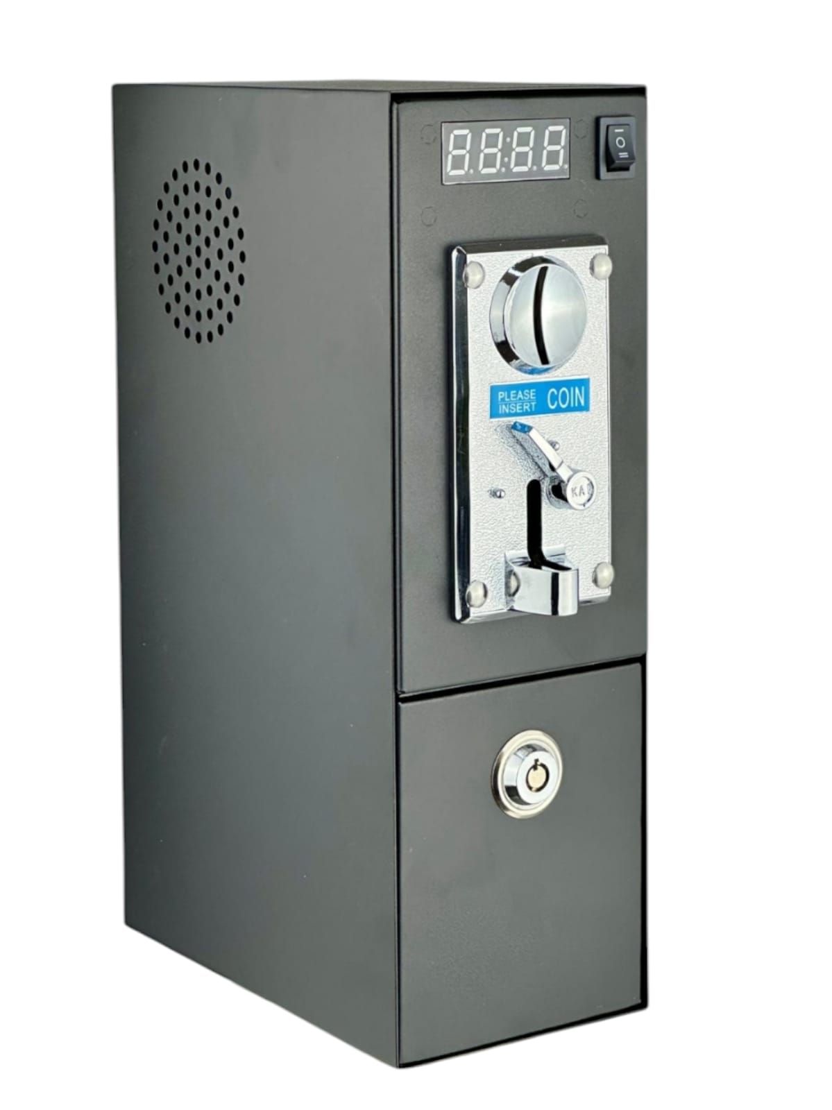 Monedero multimoneda para 1 ducha con electroválvula 12 Vcc
